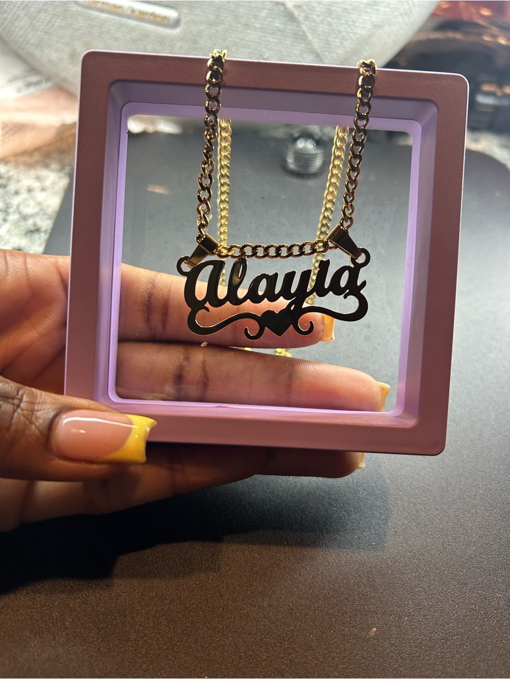 Gold Personalized Name Necklace